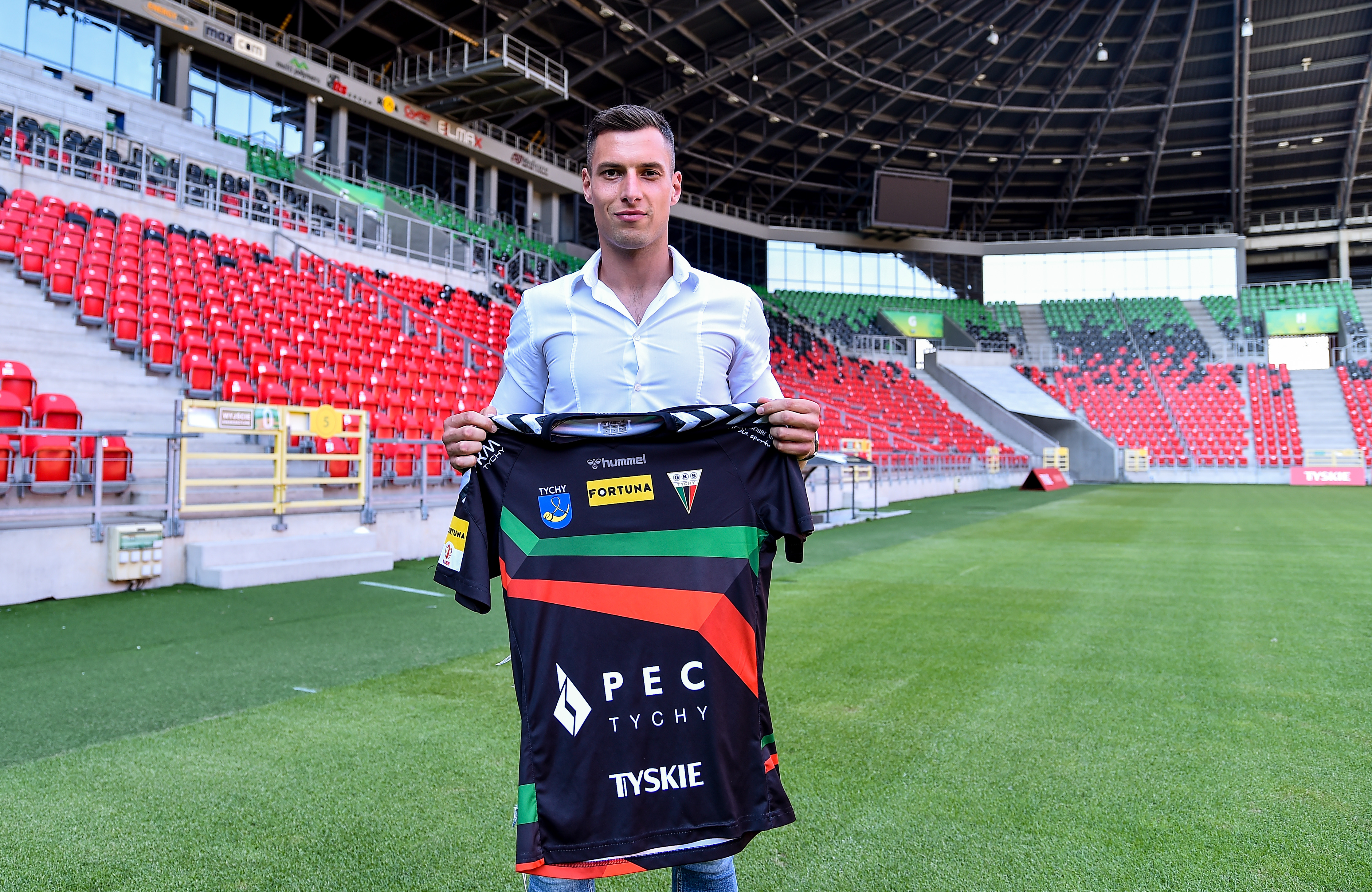 Damian Nowak Nowym Napastnikiem Gks Tychy Gks Tychy