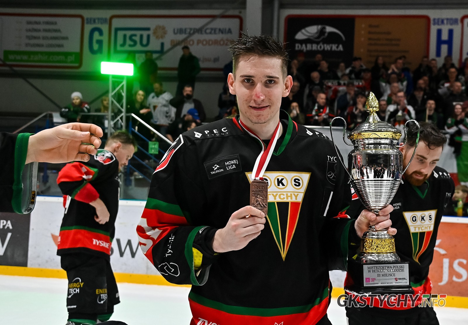 Czołowy snajper przez cały czas będzie strzelał dla Tychów