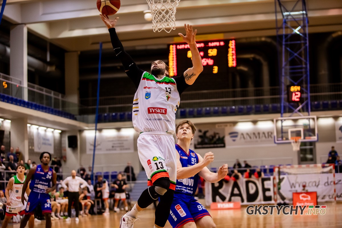 Relacja z meczu HydroTruck Radom – GKS Tychy 65:72