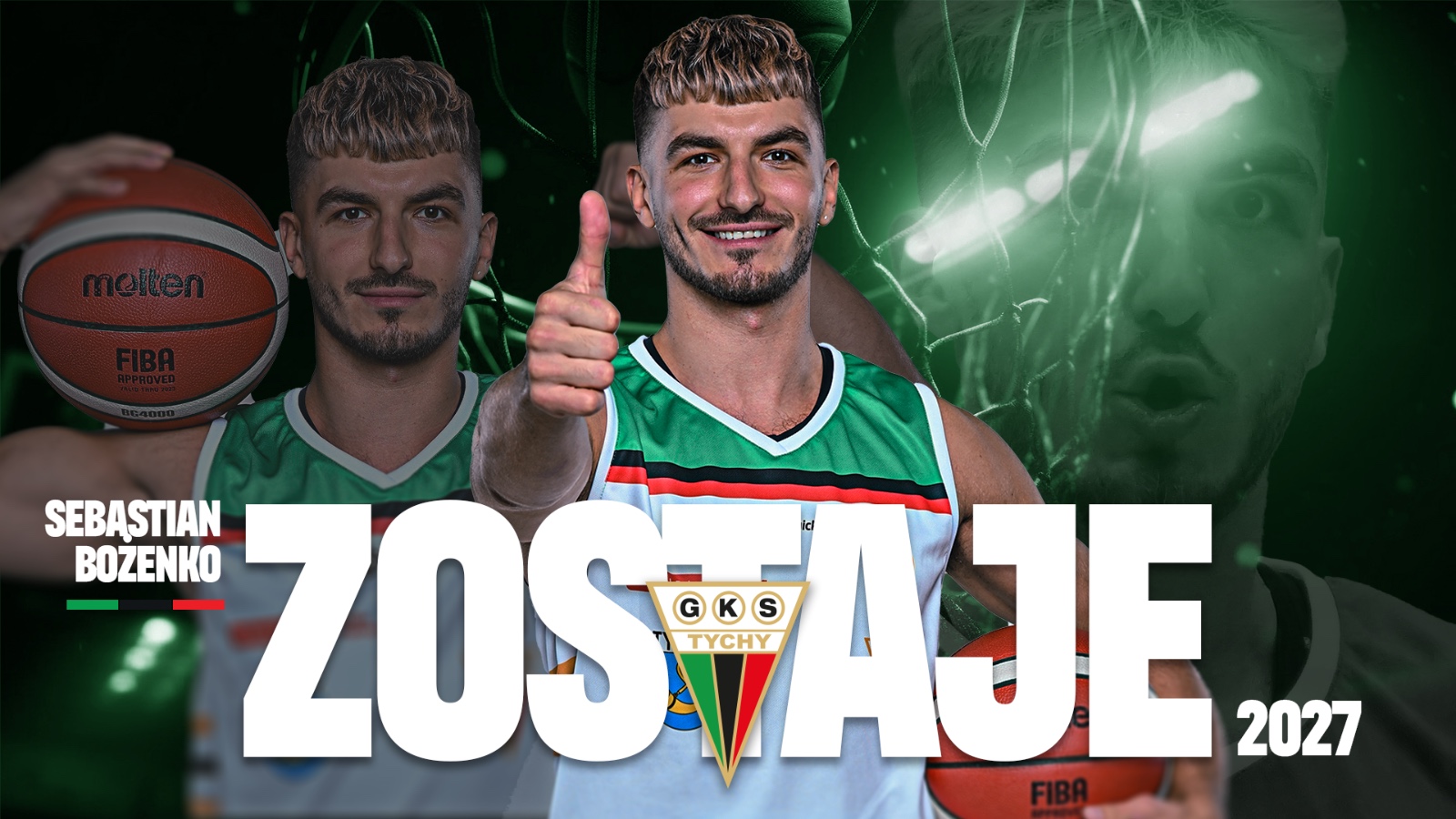 Jeden z liderów zostaje w Tychach