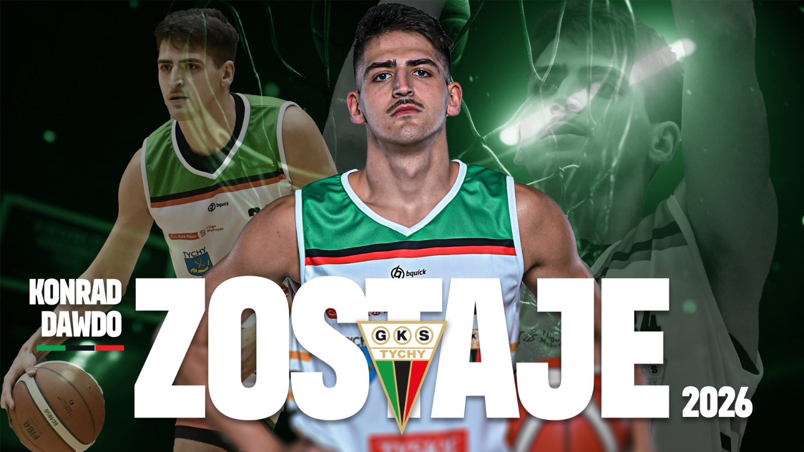 Konrad Dawdo zostaje w Tychach!