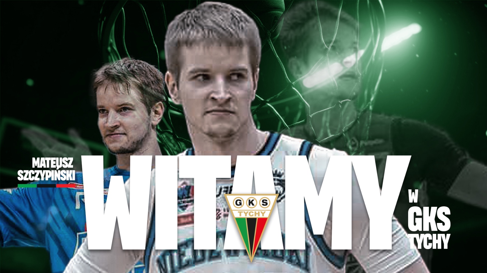 Mateusz Szczypiński wzmacnia Trójkolorowych