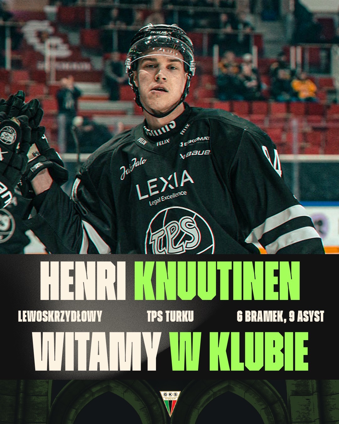 Henri Knuutinen nowym zawodnikiem GKS Tychy