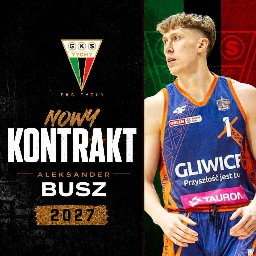 Aleksander Busz wzmacnia GKS Tychy!